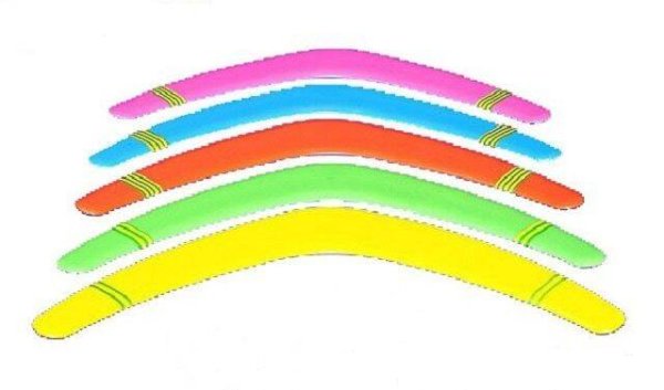 Лето, спорт (Юнитойс) Бумеранг большой "Радуга" 38см