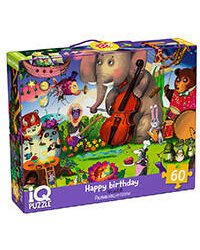 IQ Пазл с развивающей игрой 60 эл. С днём рождения 4+ (new)