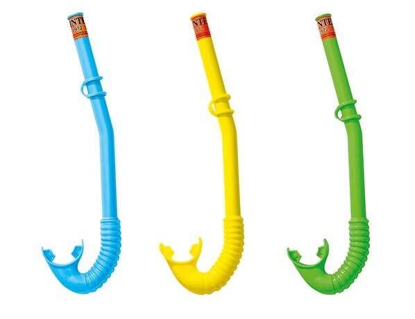 Трубка для плавания HI-FLOW 3 цв. INTEX. Арт. 55922