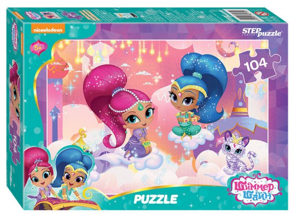 Мозаика "puzzle" 104 "Шиммер и Шайн" (Никелодеон)