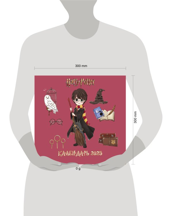 Гарри Поттер. Коллекция "Cute kids". Календарь настенный на 2025 год (170х170 мм)