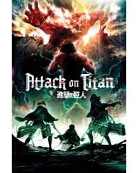 Атака титанов. Скетчбук для создания твоих историй (оригинальный формат манги, светлый)