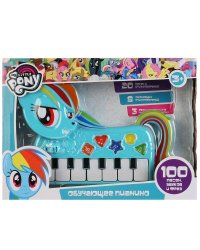 Обучающее пианино "My little Pony", на бат., 3 режима звучания в русс. кор. ТМ "Умка" в кор.48шт
