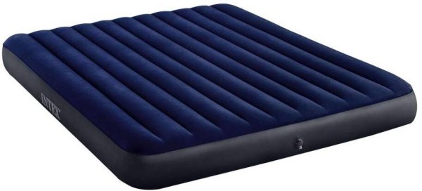 Матрас надувной CLASSIC DOWNY AIRBED FIBER-TECH 189x203x25 см INTEX. Новинка.(в коробке) Арт. 64755