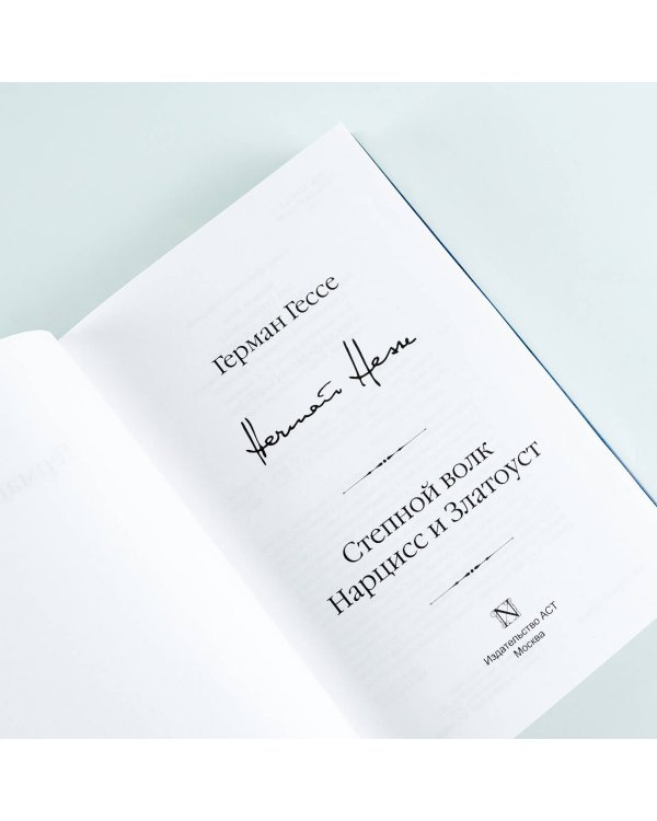 Степной волк. Нарцисс и Златоуст