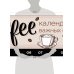 Coffeemania. Календарь важных событий на деревянной дощечке (50 сердечек и 50 кружочков для записи дат)