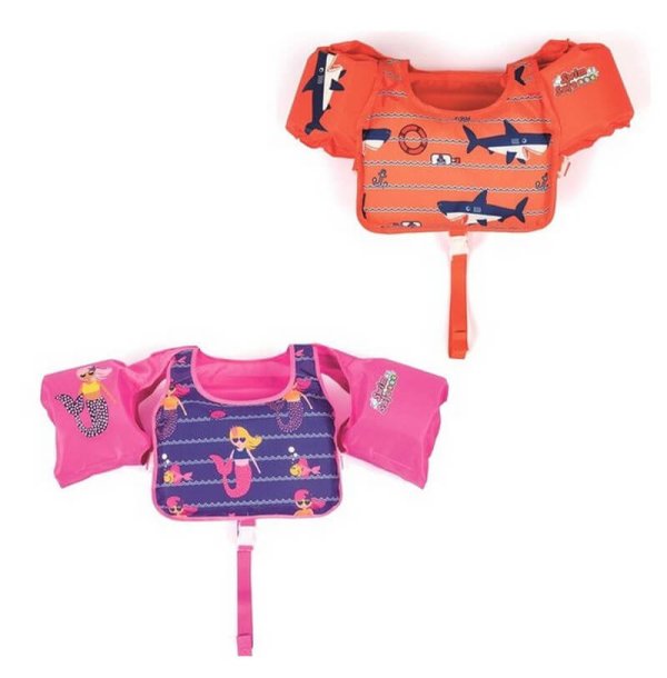 04. Жилеты, доски (Рыжий Кот) Жилет для плавания для мальчиков/девочек Bestway (Арт. 32174)