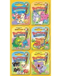 "Кто что любит".Водная раскраска с вырубкой. Страницы блока - цветные.