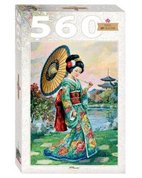Мозаика "puzzle" 560 "Японка"