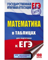ЕГЭ. Математика в таблицах. 10-11 классы