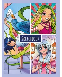 СКЕТЧБУК А5. АНИМЕ