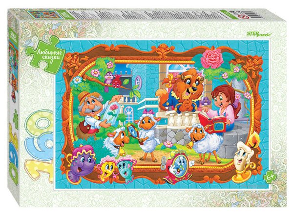 160 (STEPpazzle) Мозаика "puzzle" 160 "Красавица и Чудовище" (Любимые сказки)