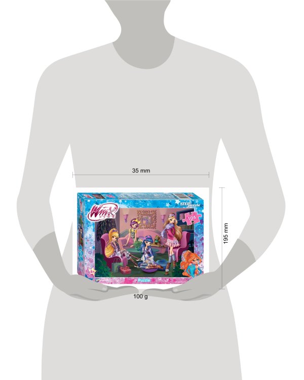 Мозаика "puzzle" 104 "Winx" (Rainbow)