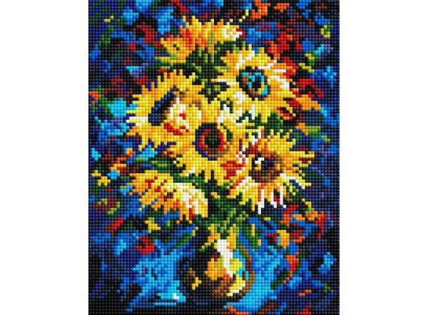 Мозаичные картины . Ночные подсолнухи (003-ST-PS )