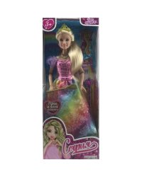 Кукла 29 см София, руки и ноги сгиб, принцесса, акс, кор КАРАПУЗ в кор.24шт