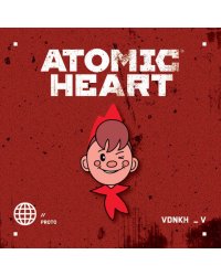 Значок металлический, Atomic Heart. Пионер