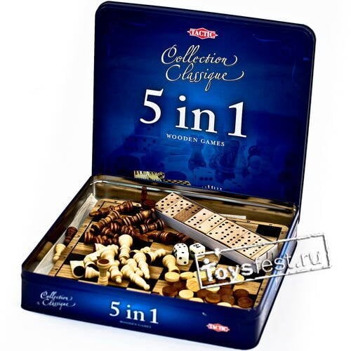 Подарочный набор игр "5 в 1"