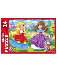 МАКСИ-ПАЗЛЫ. 24 элемента. ДЕВОЧКИ ПРИНЦЕССЫ (Арт. ПМ24-7318)