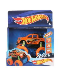 Машина металл свет-звук "hot wheels внедорожник" 12см, инерц., подвеска в кор. в кор2*36шт