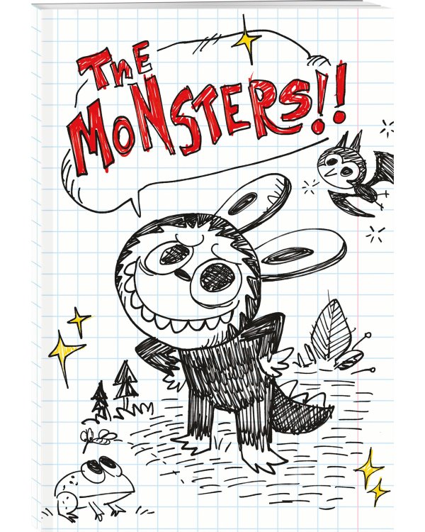 The Monsters. Тетрадь в клетку общая (3) (А5, 48 л., мягкая обложка)