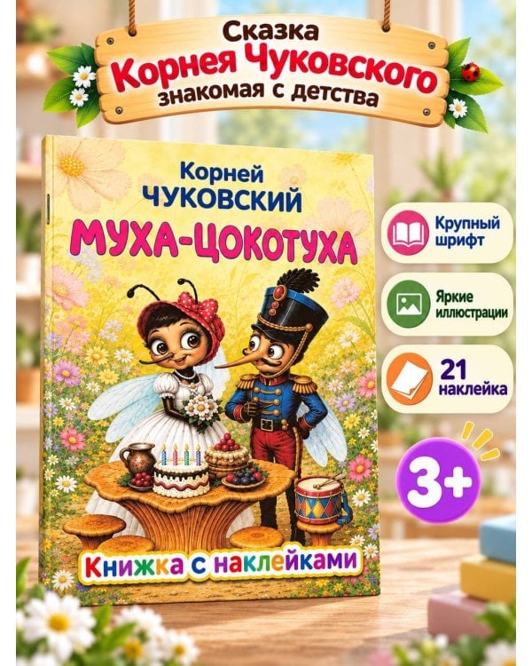 Дополнительное изображение книги «Муха-Цокотуха»