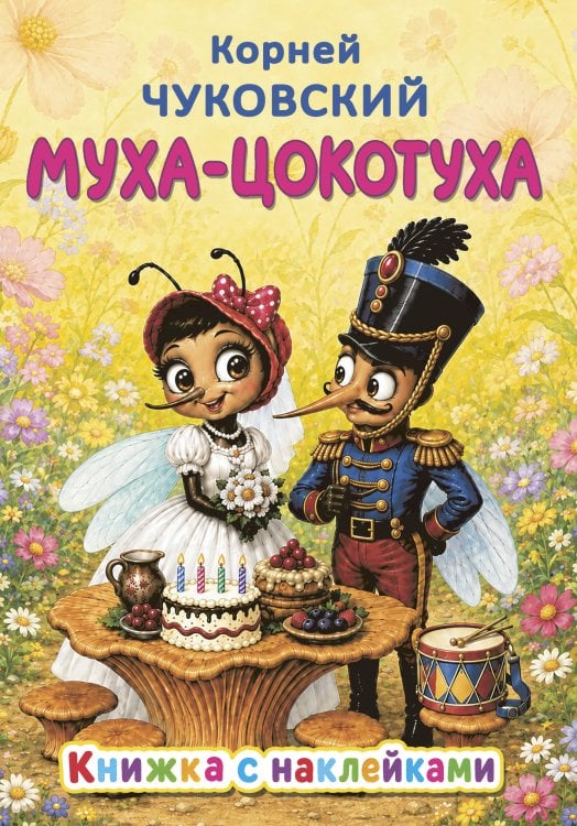 Обложка книги «Муха-Цокотуха» — Чуковский Корней Иванович, ISBN 9785171863098