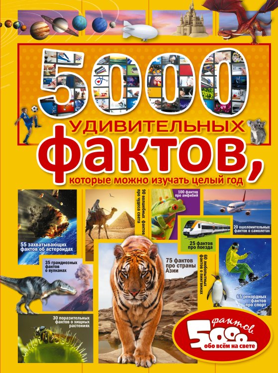 5000 фактов обо всем на свете 5000 удивительных фактов, которые можно изучать целый год