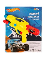 Водный пистолет ХОТ ВИЛС с помпой, блист.15*30*4см ИГРАЕМ ВМЕСТЕ в кор.2*63шт