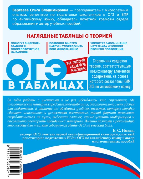Дополнительное изображение книги «Английский язык»