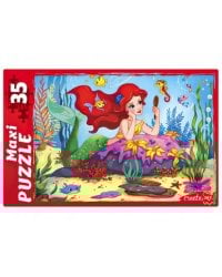 МАКСИ-ПАЗЛЫ. 35 элементов "МЕЧТЫ РУСАЛОЧКИ" (Арт. ПМ35-7319)