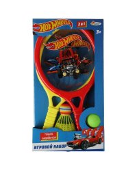 Набор с ракетками ХОТ ВИЛС 2в1 бадминтон+теннис ИГРАЕМ ВМЕСТЕ в кор.2*36шт