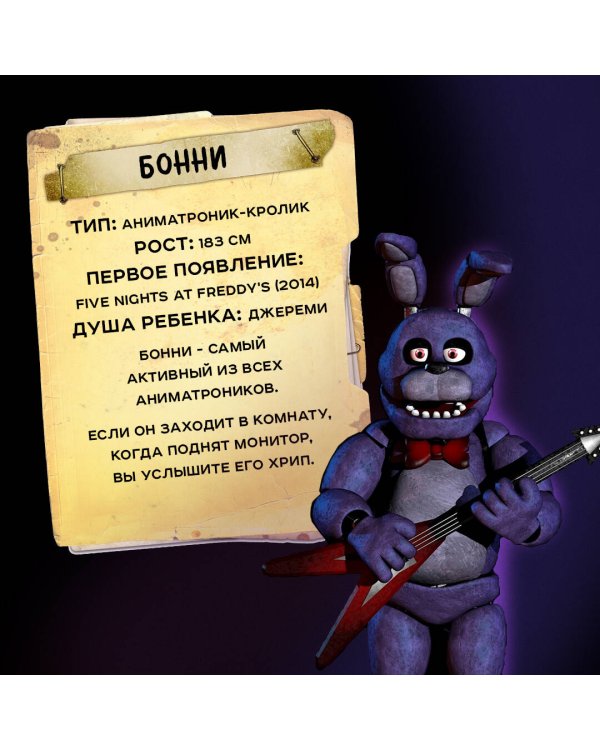 Раскраска. Пять ночей у Фредди. Файлы Фредди