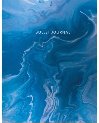 Блокнот в точку: Bullet Journal (мрамор, 144 c., пружина)