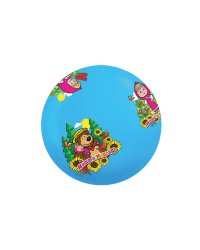 МЯЧ "ИГРАЕМ ВМЕСТЕ" "МАША И МЕДВЕДЬ" ЦВЕТ В АССОРТ. 23СМ В СЕТКЕ в кор.144шт