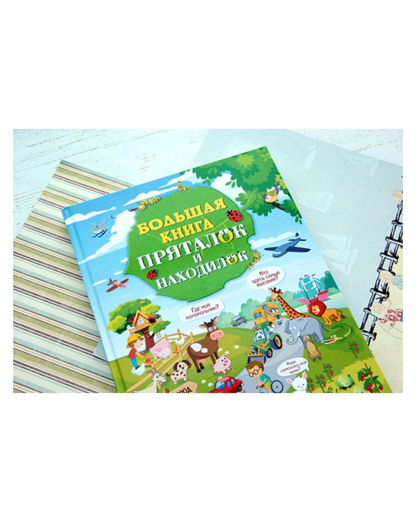 Большая книга пряталок и находилок