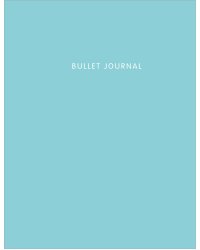 Блокнот в точку: Bullet Journal (бирюзовый, 144 c., пружина)