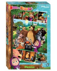 Мозаика "puzzle" 560 "Маша и Медведь - 2" (Анимаккорд)