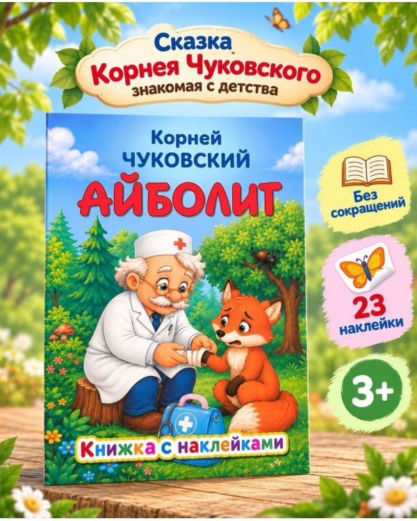 Дополнительное изображение книги «Айболит»