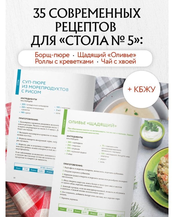 Стол №5. Блюда при панкреатите