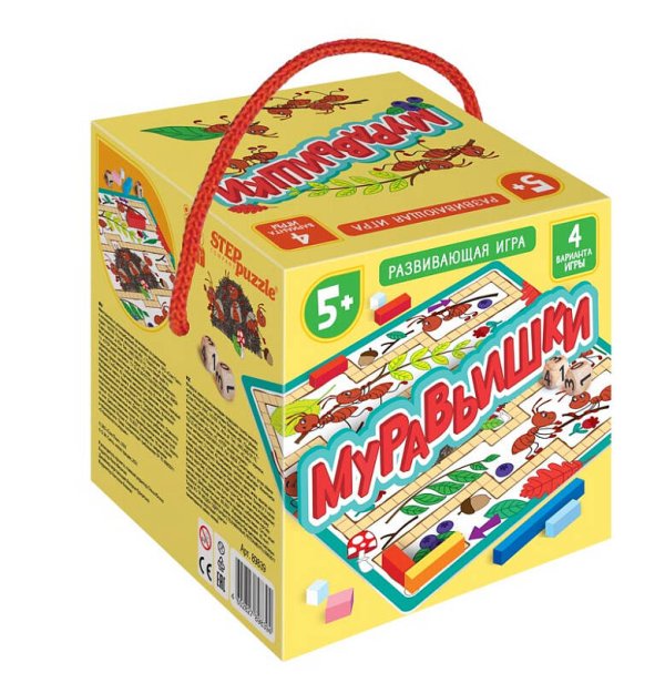 Игры дерево (STEPpazzle) Развивающая игра "Муравьишки" (IQ step)