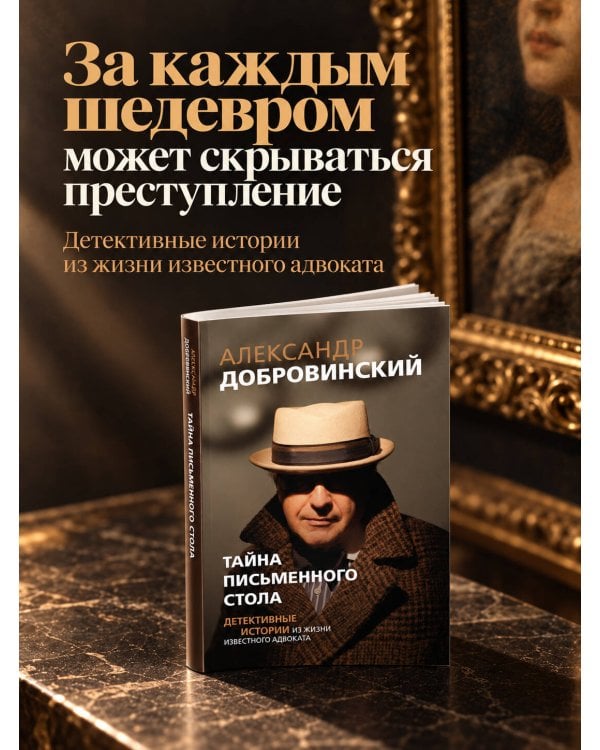 Дополнительное изображение книги «Тайна письменного стола. Детективные истории из жизни известного адвоката (покет)»