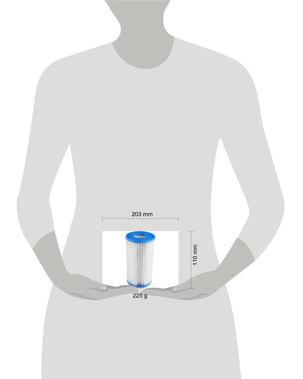 Фильтр для бассейна 11х20 см (термоусадочная пленка) INTEX.  Арт. 29000