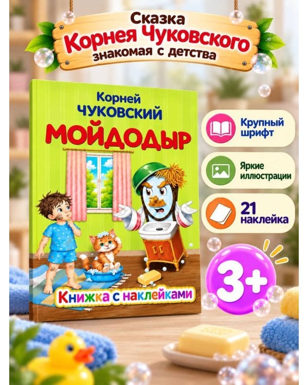 Дополнительное изображение книги «Мойдодыр»