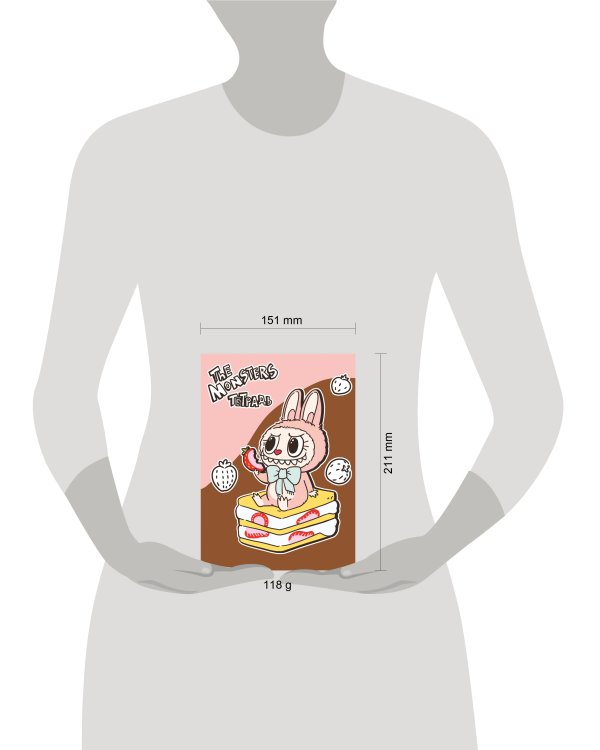 The Monsters. Тетрадь в клетку общая (2) (А5, 48 л., мягкая обложка)