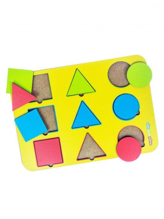 Развивающая игра по методике «Монтессори.Форма и цвет», 081301