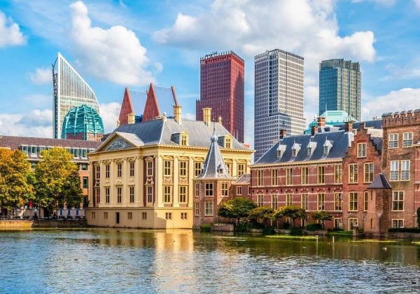 ГОРОД (Рыжий Кот) Алм. мозаика 30*40 (класс) полное зап. без подр. (25 цв.) Ясный Гаага (Арт. CF30018)