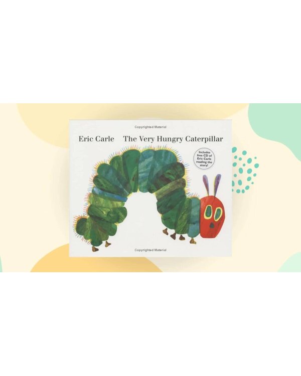 Дополнительное изображение книги «The very hungry caterpillar (Eric Carle) Очень голодная гусеница (Эрик Карл) /Книги на английском языке»