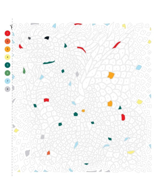 Волшебный мир. Раскрась наклейками, по номерам, по пикселям, обведи по точкам