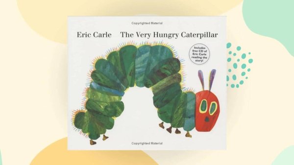 Обложка книги «The very hungry caterpillar (Eric Carle) Очень голодная гусеница (Эрик Карл) /Книги на английском языке», ISBN 9780241003008