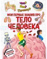 Что? Как? Почему? Мои первые знания про ТЕЛО ЧЕЛОВЕКА (с постером)